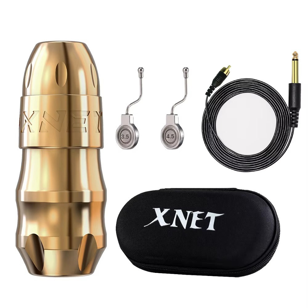 XNET Sita Wireless Tattoo Machine Powerful Brushless Motor OLED Display 2000mAh Battery Stroke 5.5-4.0-4.5mm For Tattoo Artists