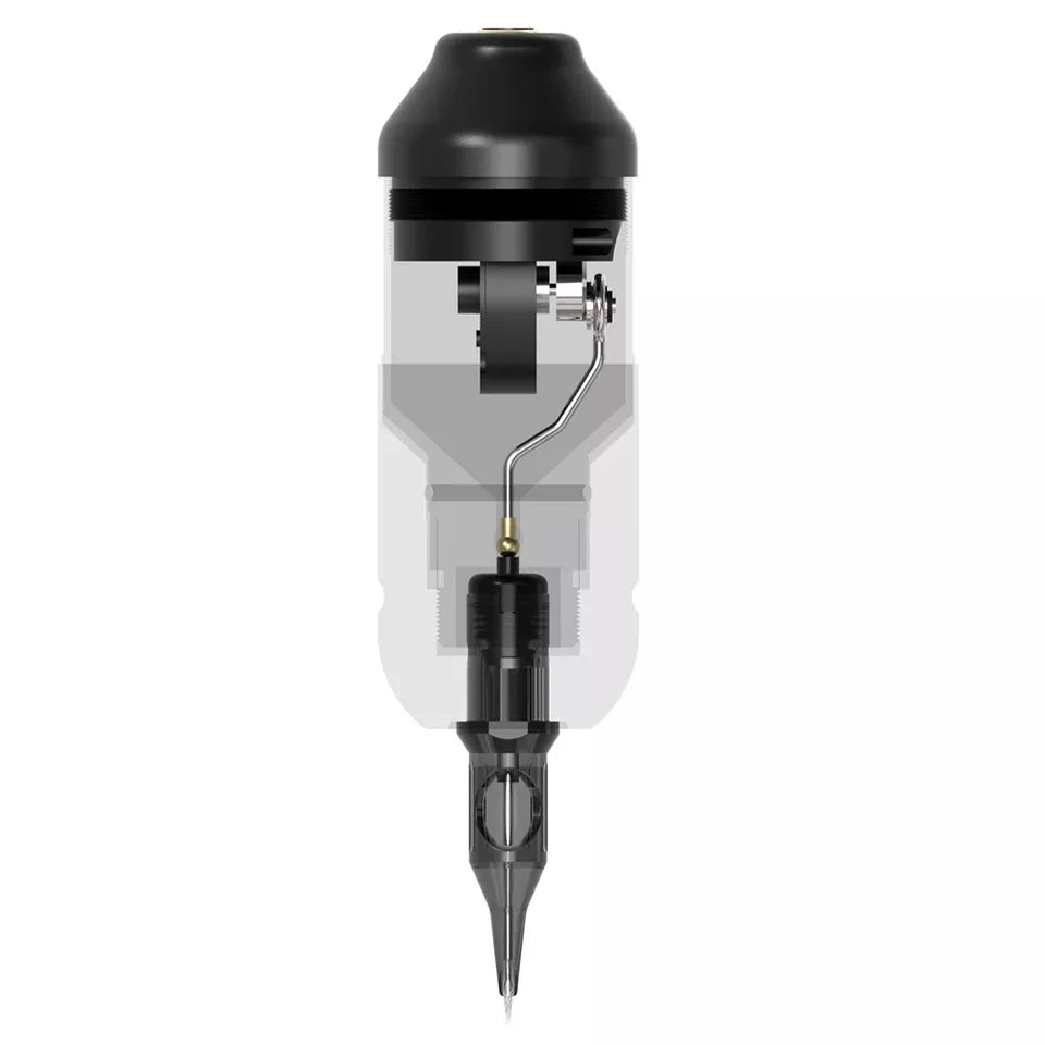 Ambition Rotary Tattoo Machine Stroke 4.0mm Permanent Makeup Pen Coreless Motor Grip 33mm RCA Interface For Body Art