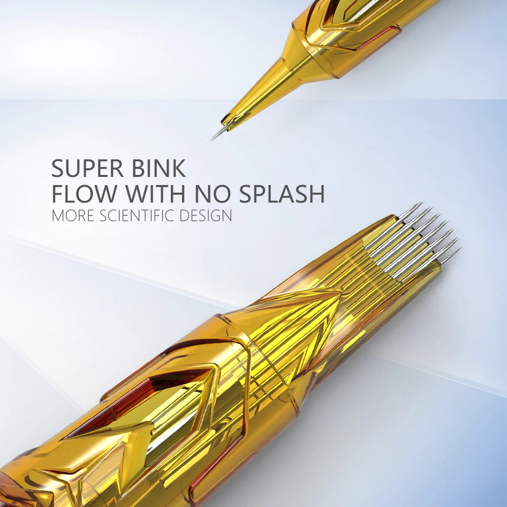 Ambition Glory 20pcs Mixed Sizes RL RM M1 RS Tattoo Cartridge Needles Supply for Tattoo Machine SMP Permanent Makeup Sterilized