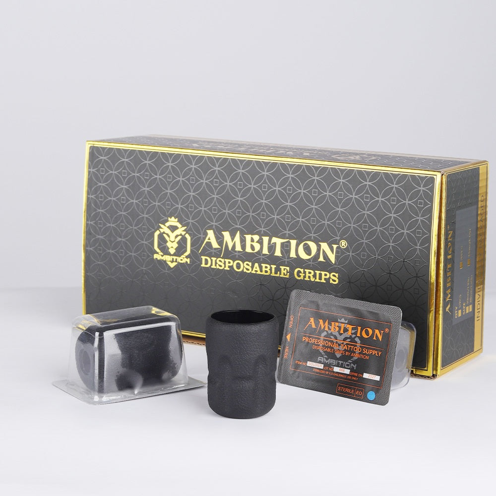 Ambition A Series Innovative Hygienic Tattoo - Disposable Efficient Tattoo Machine Handle | Multi-Size Selection