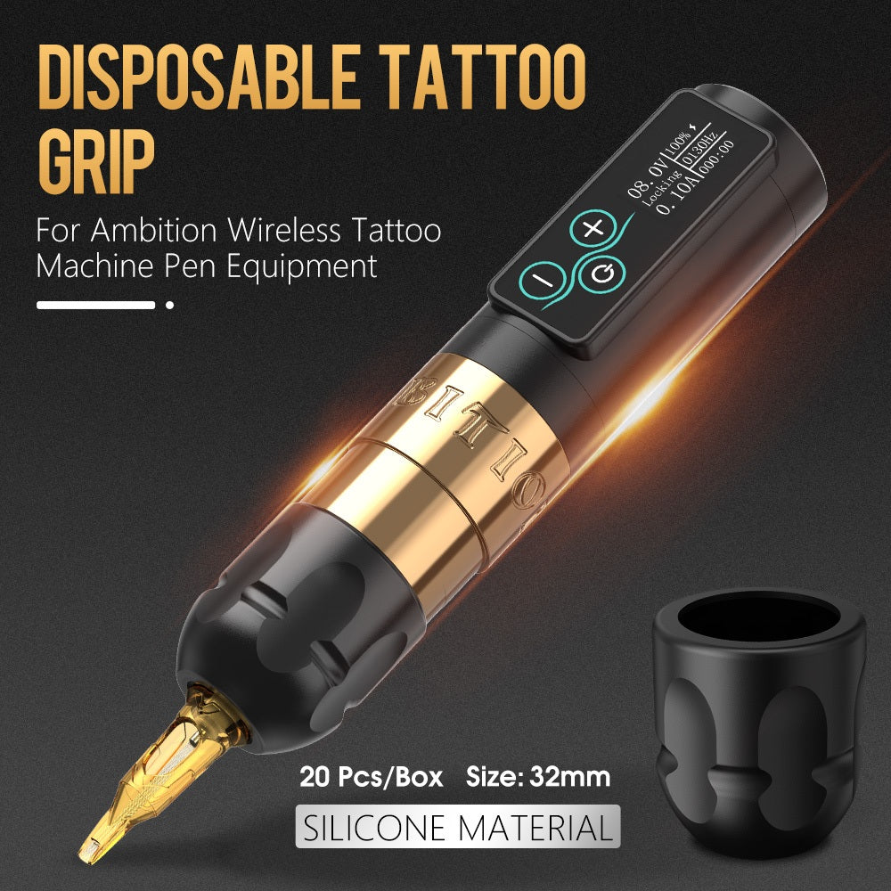 Ambition Tattoo Disposable Handle C Series C1C2-32mm, C3-35mm