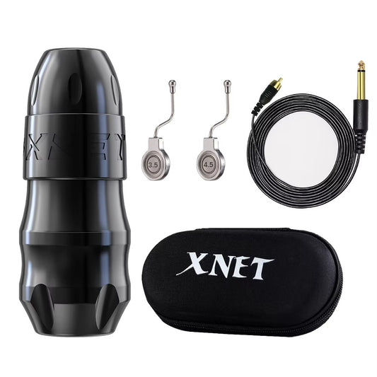 XNET Sita Wireless Tattoo Machine Powerful Brushless Motor OLED Display 2000mAh Battery Stroke 5.5-4.0-4.5mm For Tattoo Artists