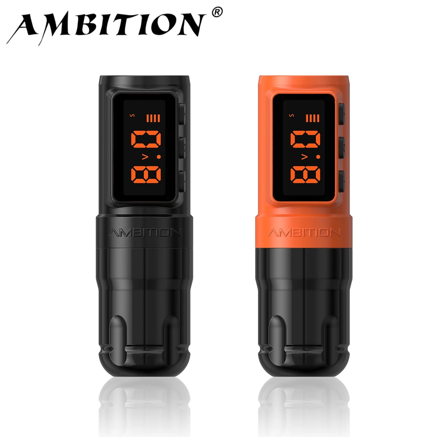 Ambition Bolt-X Tattoo Machine Pen 1600mAh Wireless Power Supply Permanent Makeup Coreless Motor Direct Drive Tattoo Gun For Art