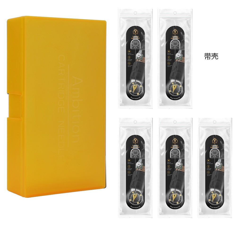 Farewell to the Vision Blind Area!Ambition Tattoo External Hanging Light Highlight Focusing Precise Needle Falling 5g Zero Inductance Cloth Discharge Prevent Secondary Pollution Tattoo Machine Universal Lighting